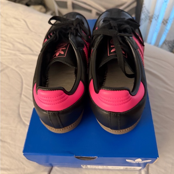 Adidas Black and Pink Athletic Shoes - Picture 3 of 5